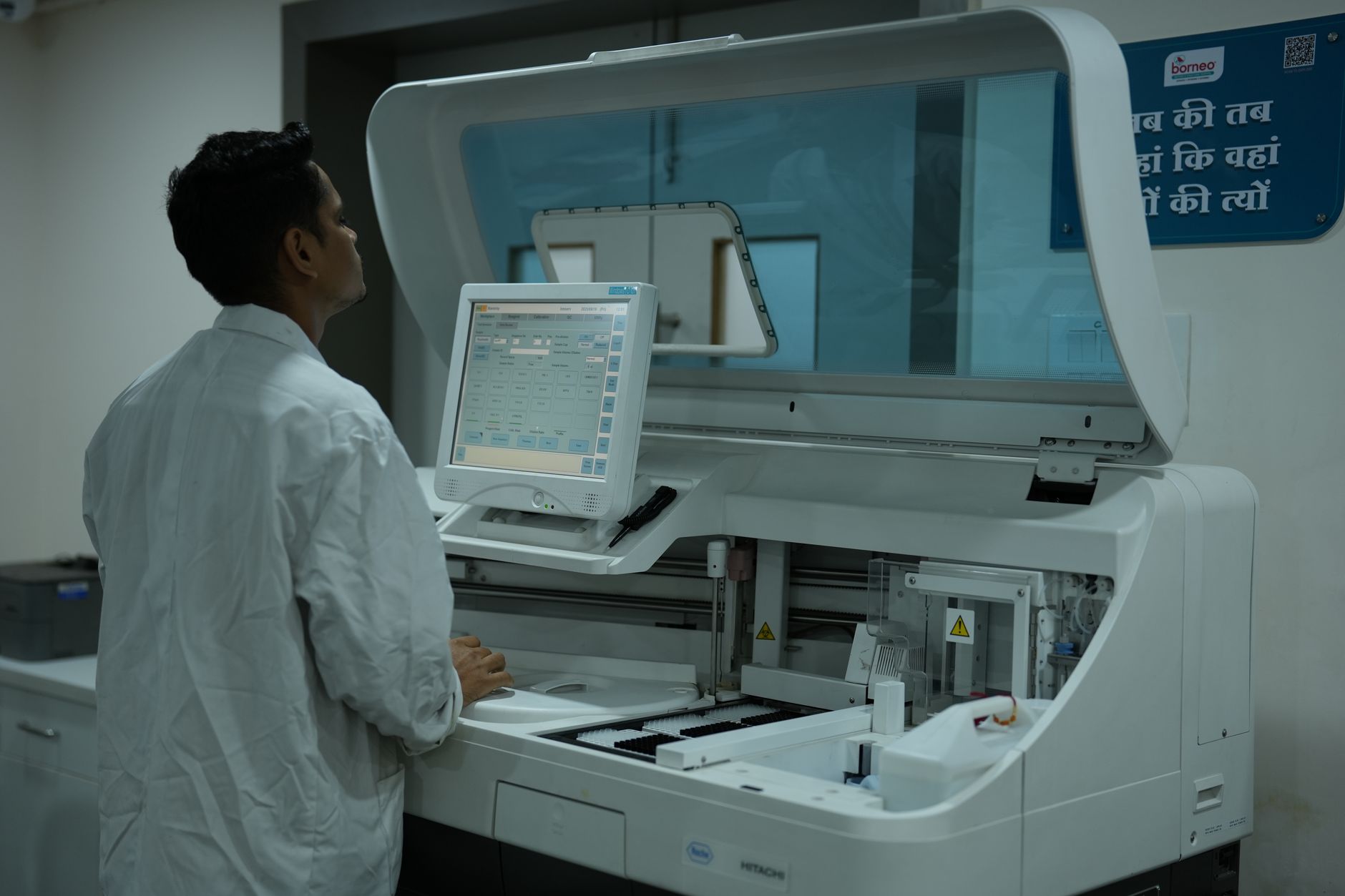 An AI-powered blood test analyzing neurodegenerative biomarkers