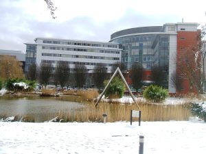 Lake at Aston University - geograph.org.uk - 3382210